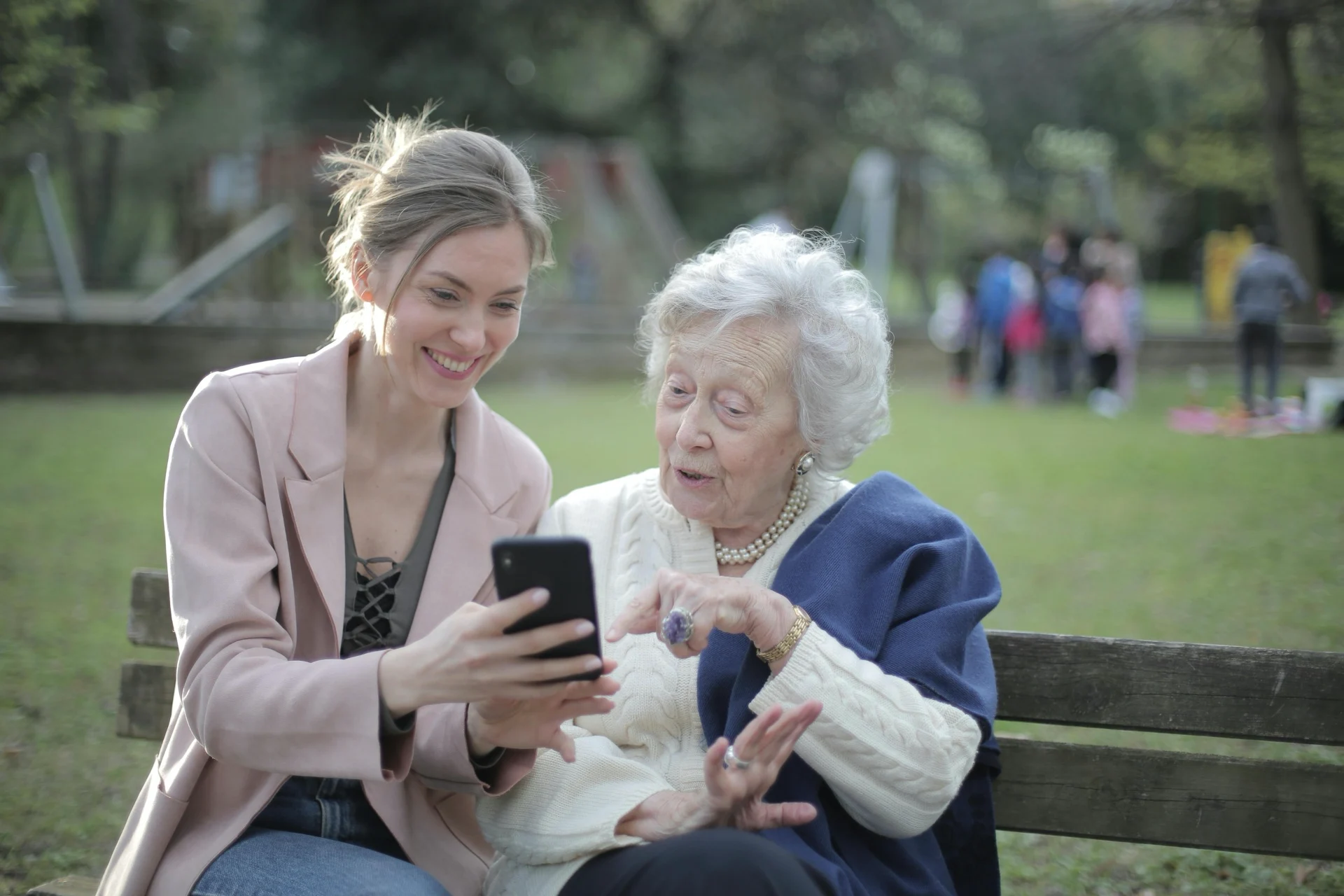 People of all ages using LLM powered eGovernment services